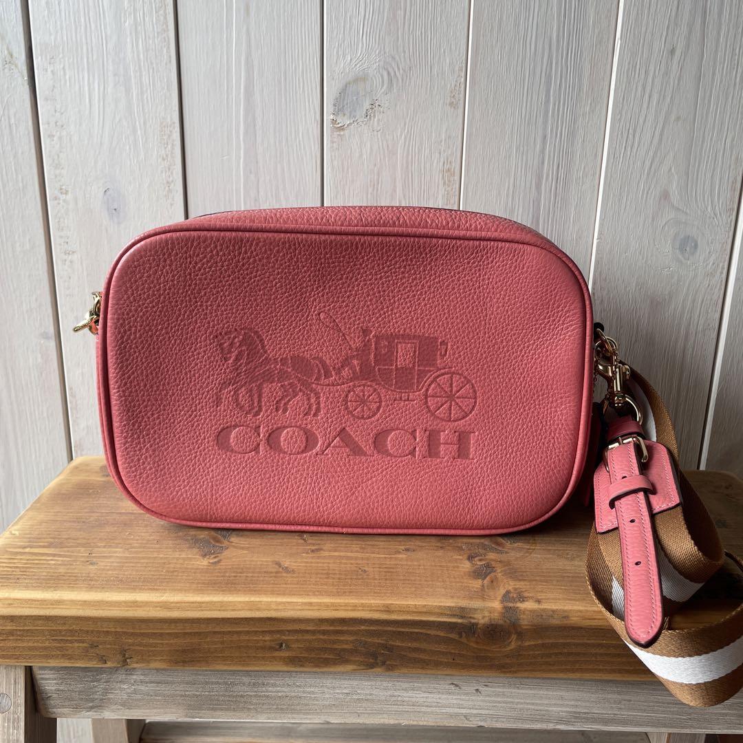 COACH ショルダーバッグ コーラル