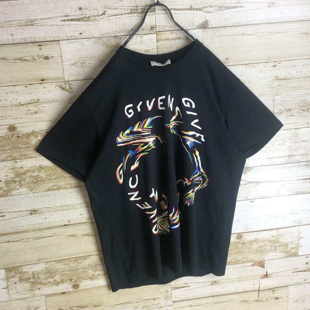 青汁王子 ヒカキン着用 GIVENCHY ジバンシー ビックロゴ入り tシャツ