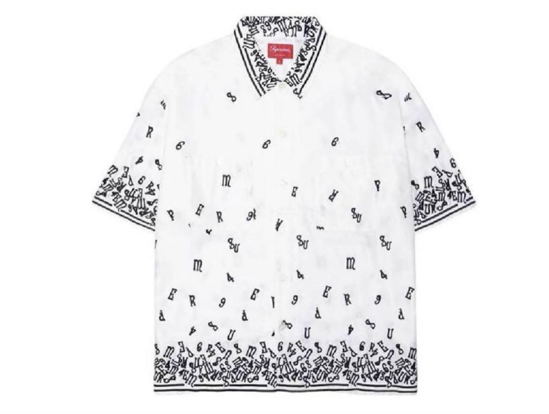 Supreme Nouveau Embroidered S/S Shirt
