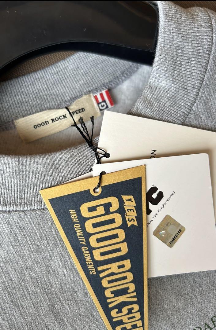 ✨完売　NYC × GOOD ROCK SPEED/ロゴ スエット