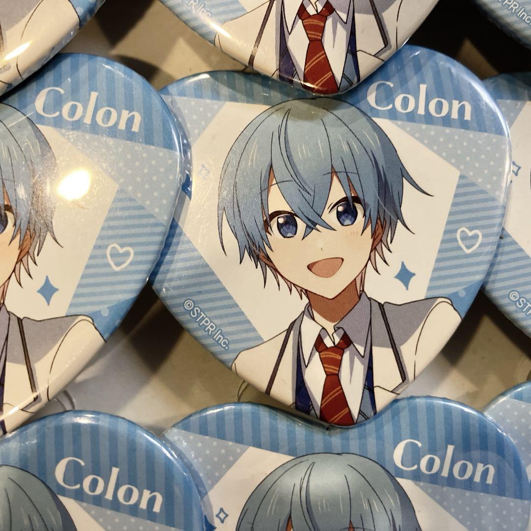 Colon ハート型缶バッジ 25個セット