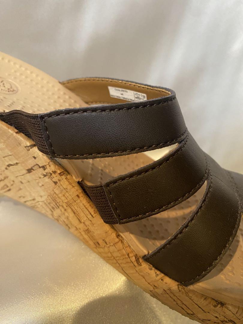 crocs】クロックス アレイ シンセティック コルクウェッジソール