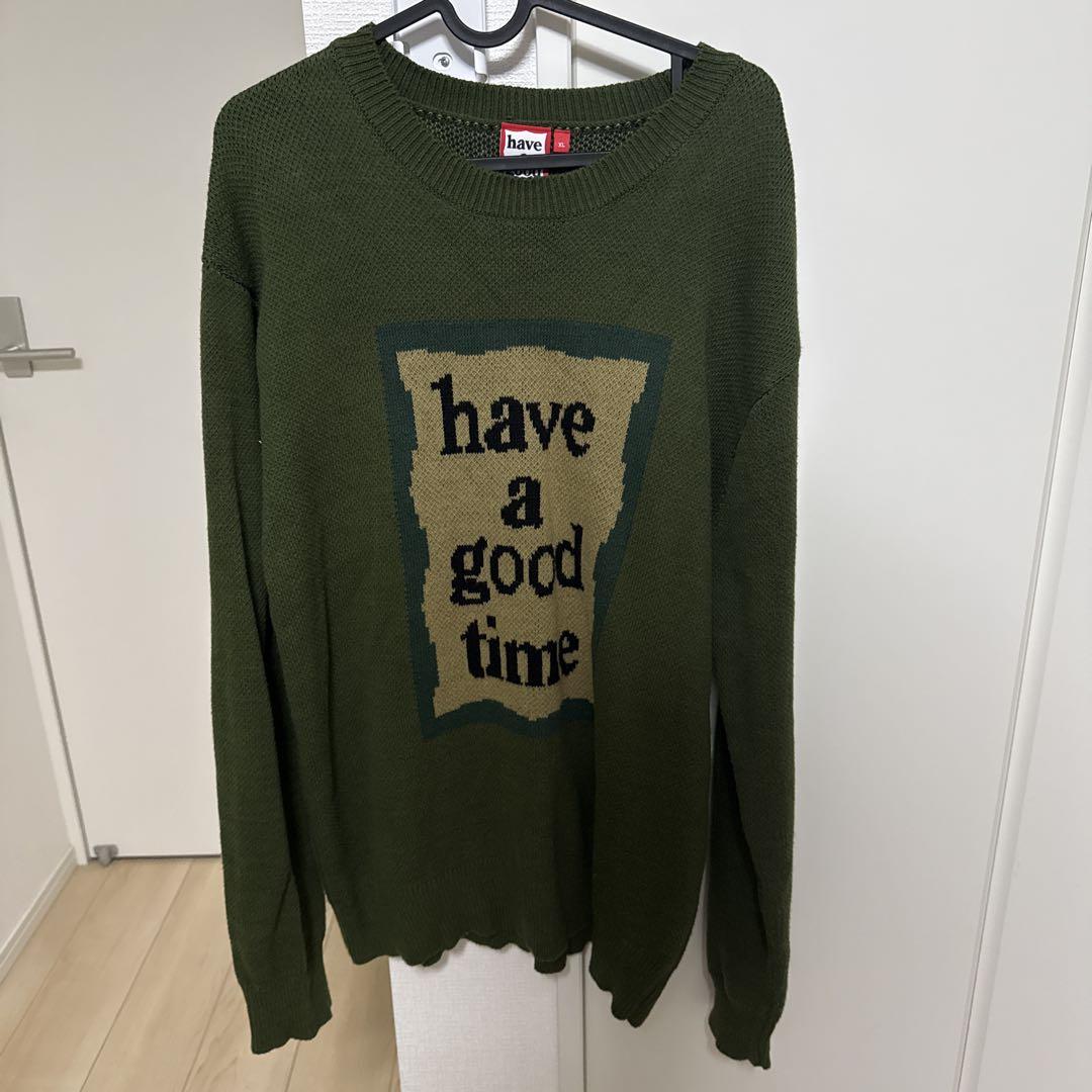 have a good time XL ニット