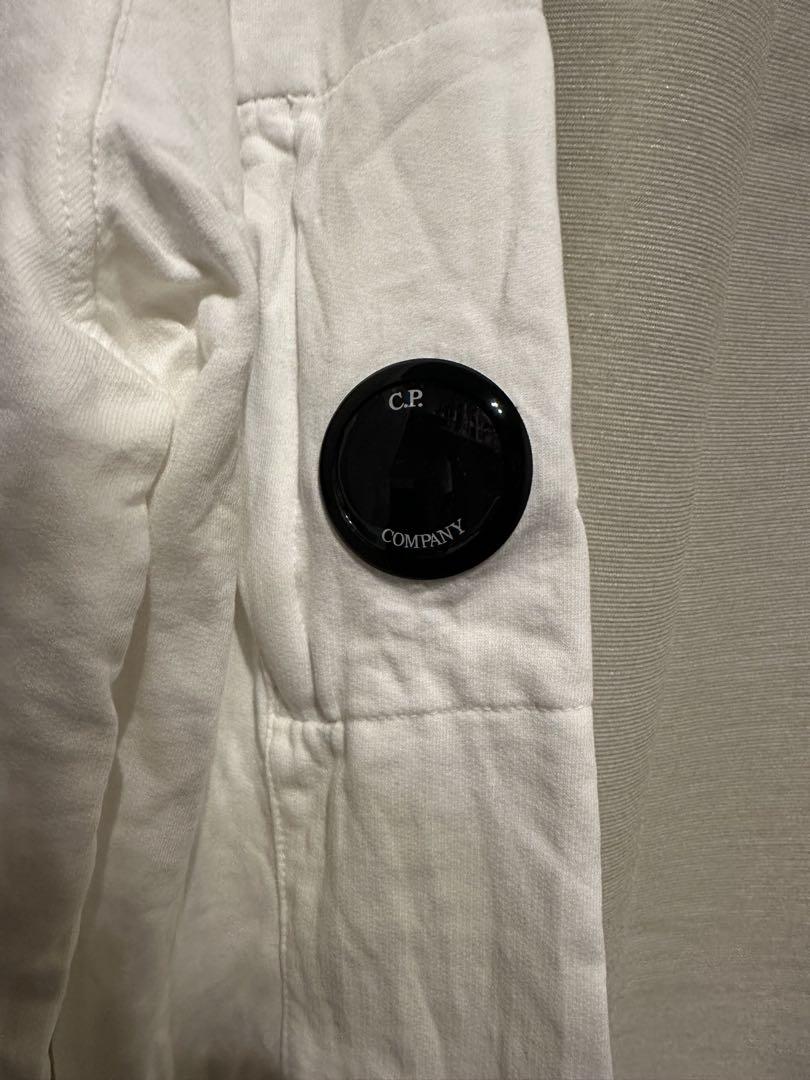 C.P. COMPANY ホワイト長袖カットソー