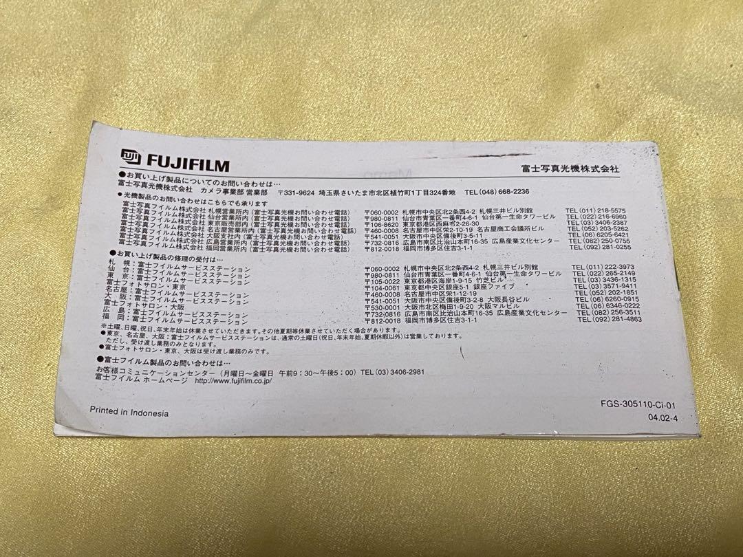 FUJIFILM Zoom Date 125SR 動作確認済み！初期動作保証 動作確認済】FUJIFILM 富士フィルム ZoomDate 125SR - フィルム