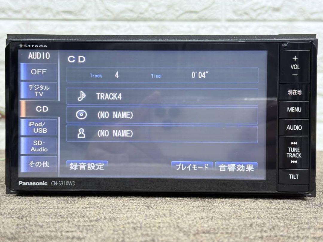 【地図2012年】 パナソニック CN-S310WDFA カーナビ 動作品
