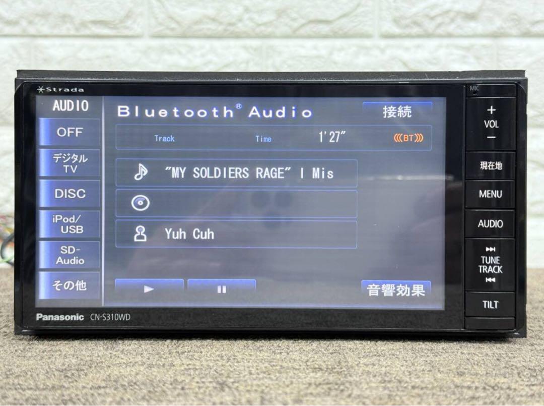 【地図2012年】 パナソニック CN-S310WDFA カーナビ 動作品