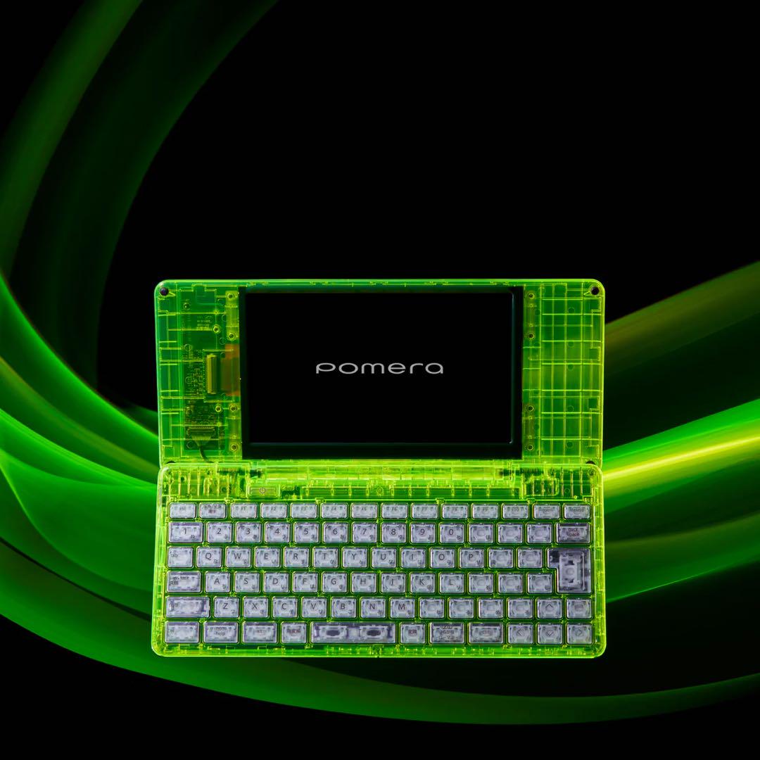 キングジム ポメラ DM250XY Crystal Neon Yellow 限定