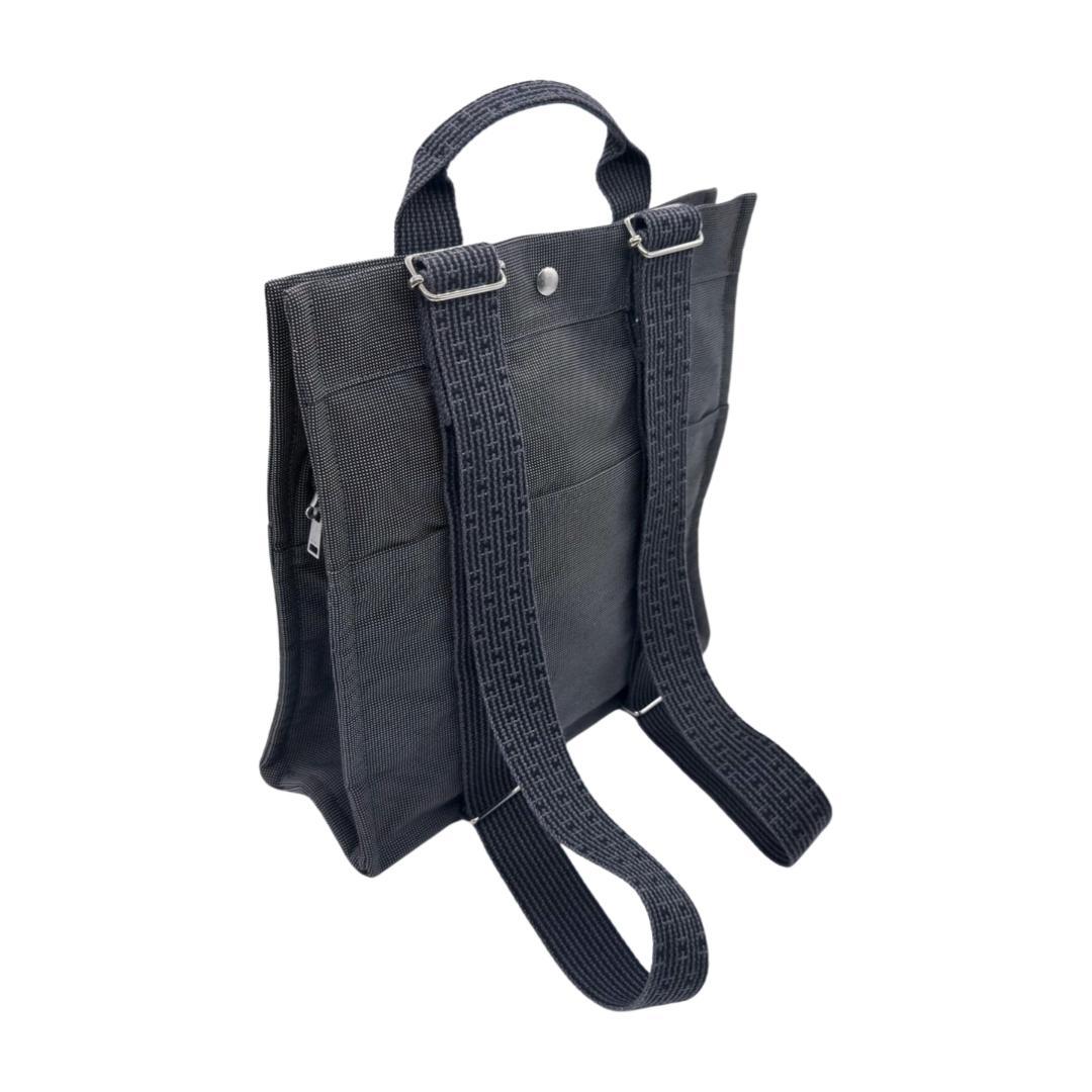 HERMES エルメス エールライン アドMM リュックサック グレー系