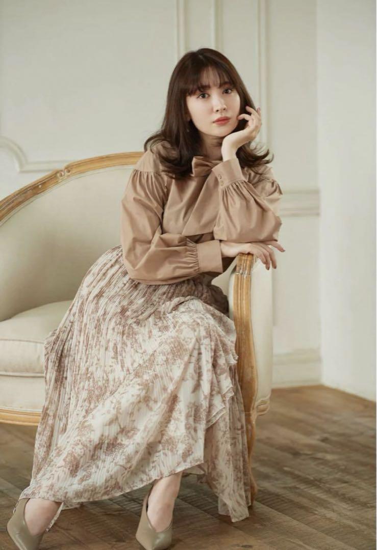 Plage R'IAM TWEEDボンディング スカート