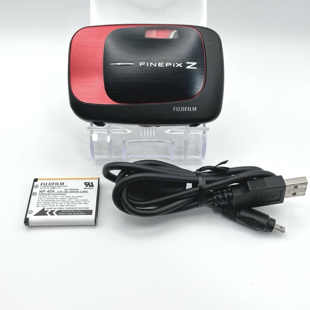 FUJIFILM FINEPIX Z37 レッド デジタルカメラ　動作確認済 FUJIFILM FinePix Z37 レッド デジタルカメラ 富士フイルム