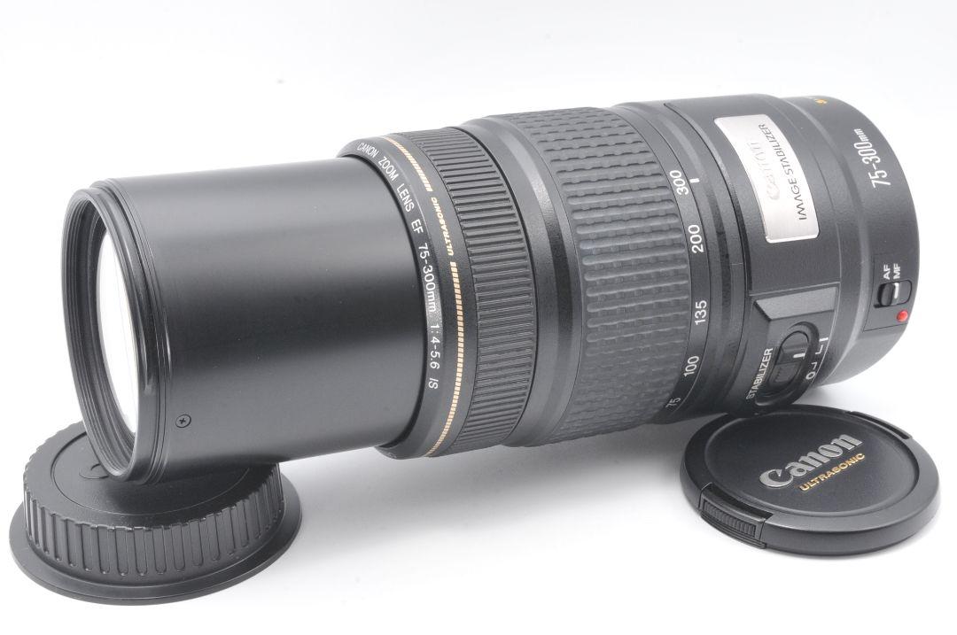 超激得最新作 ♥️Canon EF 75-300mm F4-5.6 IS USM♥️キャノン 0V9Ay-m96934435611 即納HOT