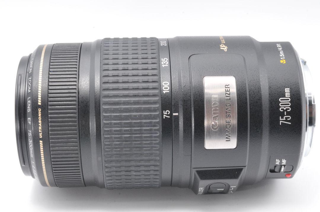 超激得最新作 ♥️Canon EF 75-300mm F4-5.6 IS USM♥️キャノン 0V9Ay-m96934435611 即納HOT