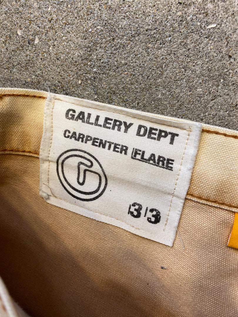 パンツ GALLERY DEPT LA FLAIRE CARPENTER PANTS