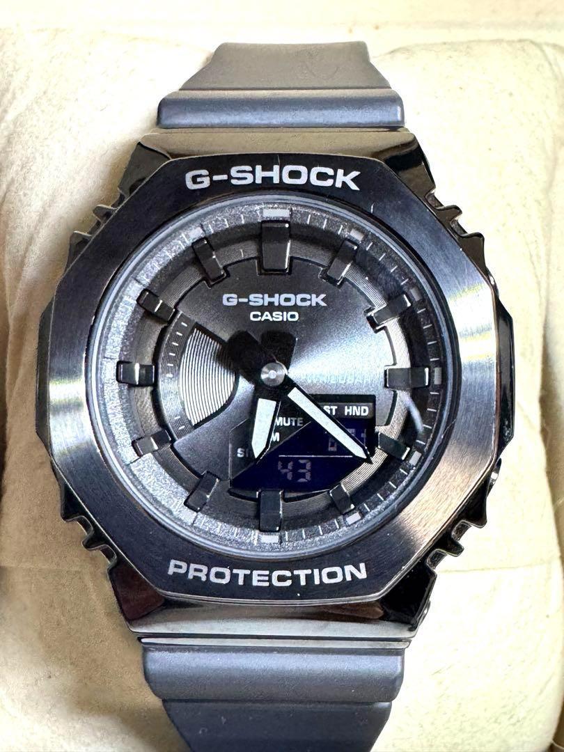 G-SHOCK CASIO GM-S2100B 腕時計 グレー　クオーツ