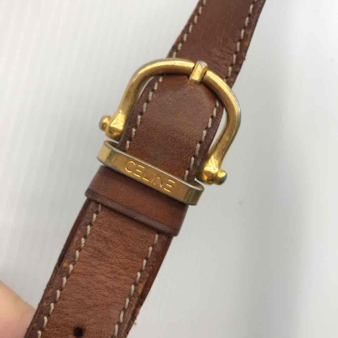 CELINE 80's 90's レトロ x65U4-m96938164080 セリーヌ ショルダーバッグ マカダム柄 新品高評価