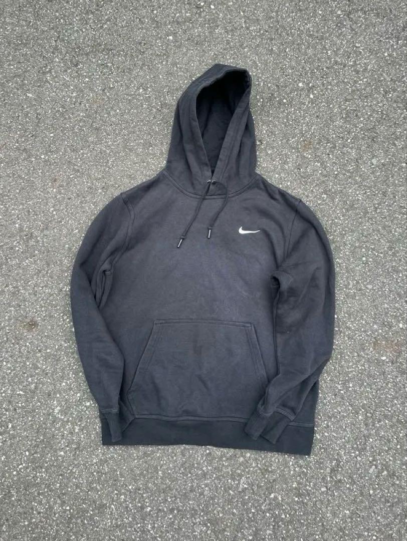 nike parka foodie 黒 vintage y2k 刺繍ロゴ