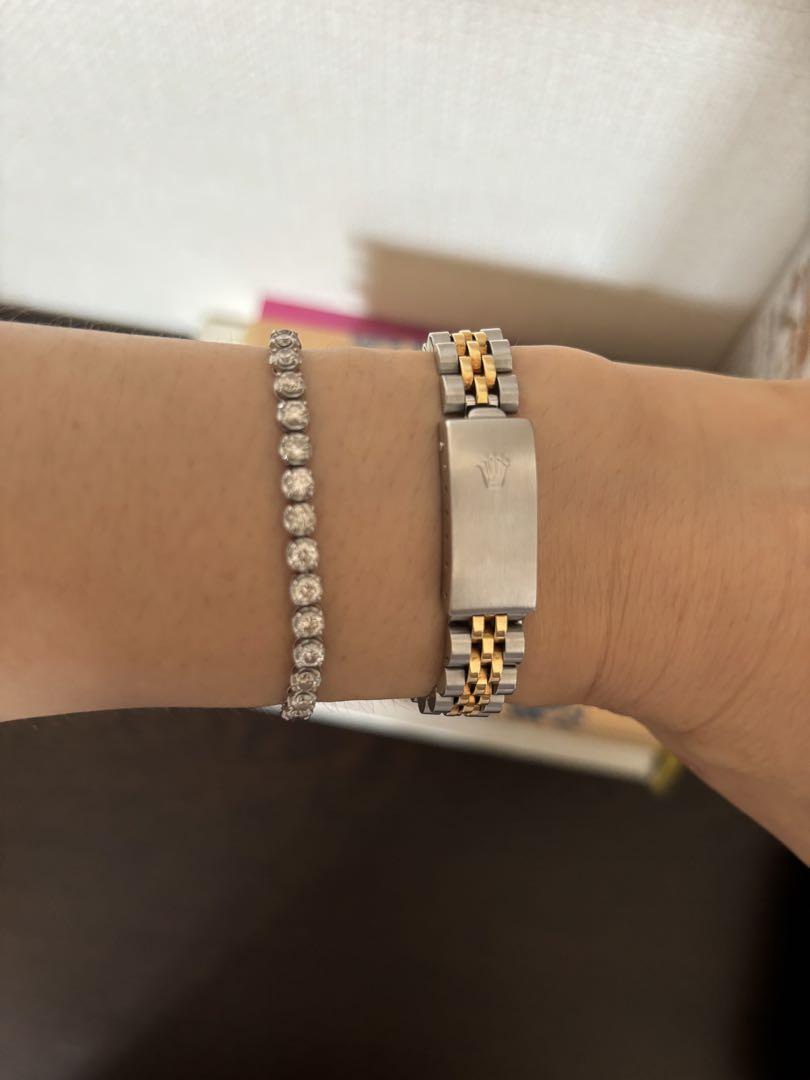 PT850 5.00CT ダイヤモンドテニスブレスレット