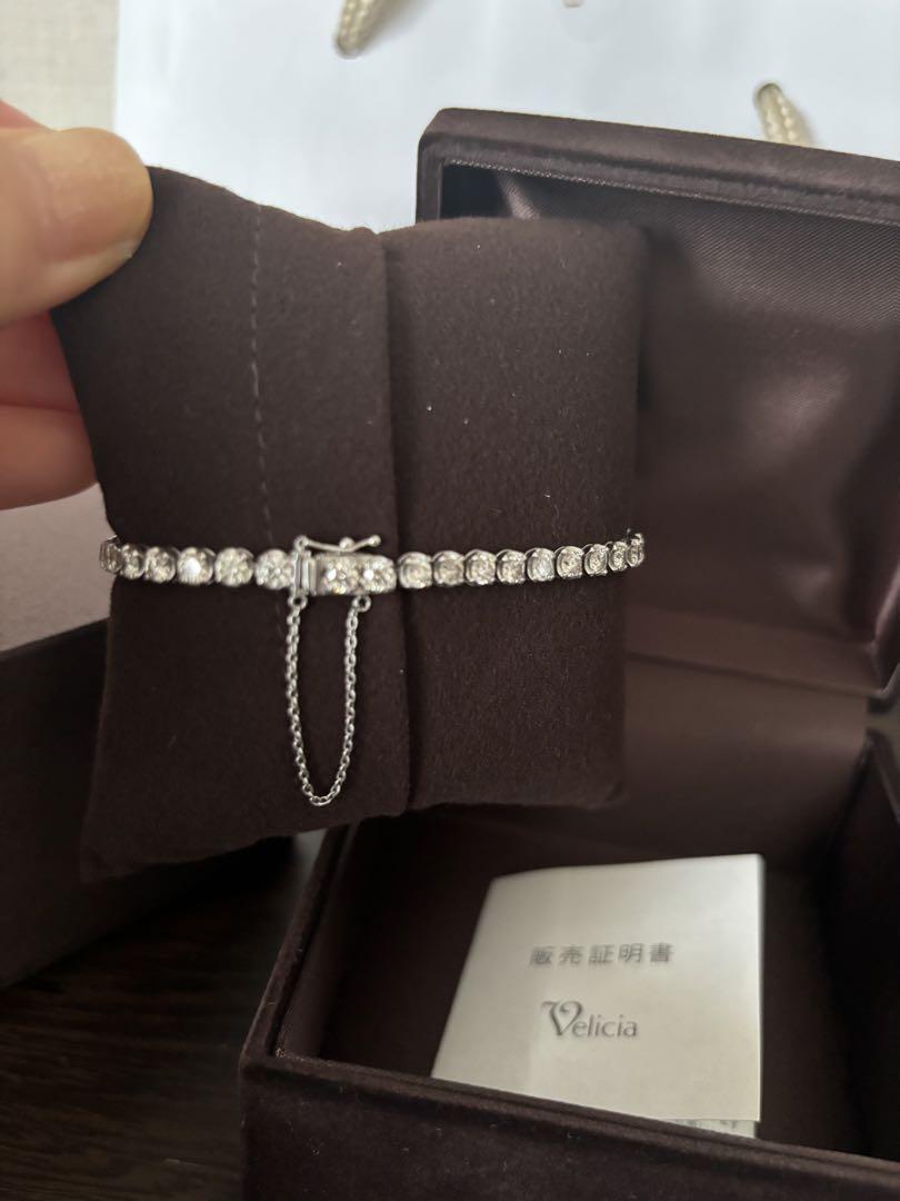 PT850 5.00CT ダイヤモンドテニスブレスレット