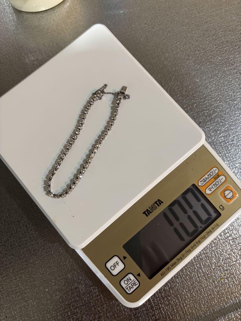 PT850 5.00CT ダイヤモンドテニスブレスレット