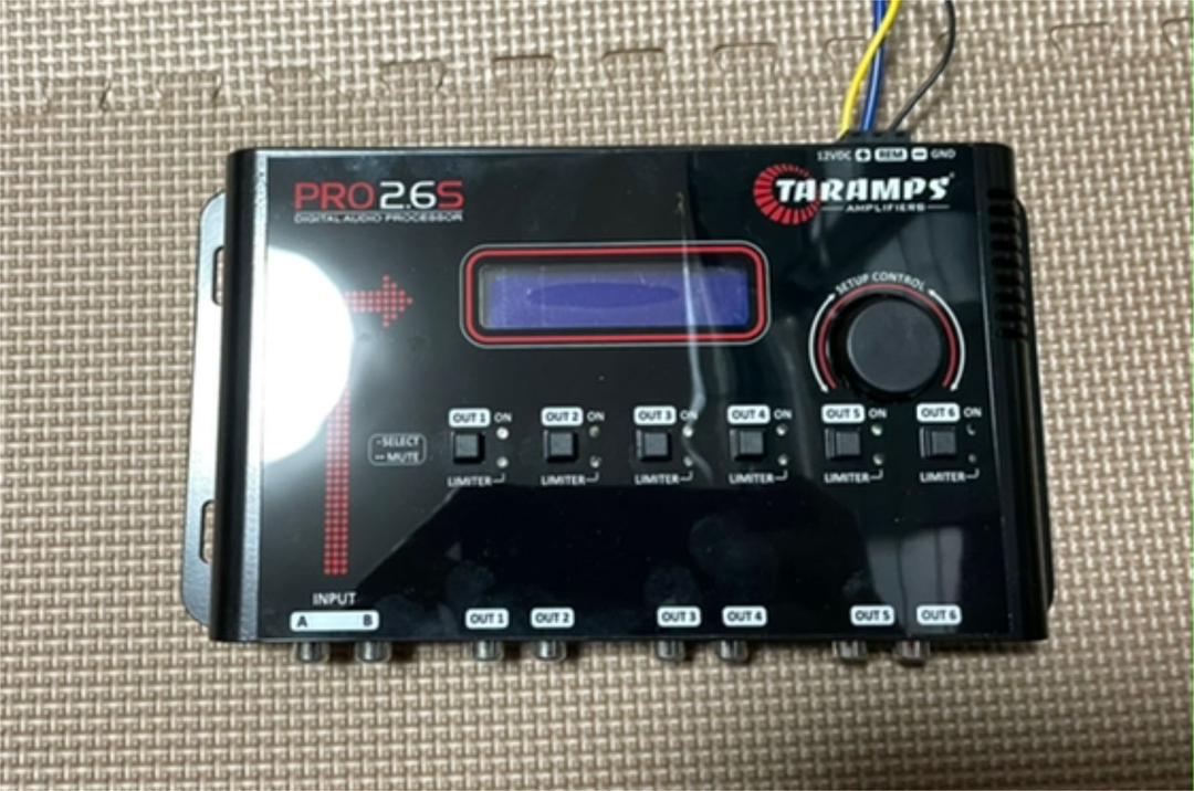タランプス　tramps pro2.6s デジタル　オーディオ　プロセッサー