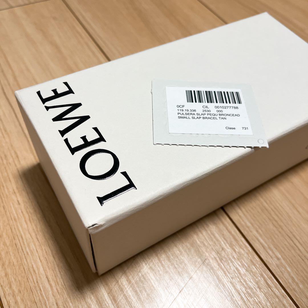 LOEWE バングル ブラウン タン