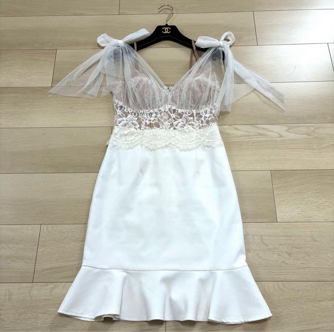 極美品✨完売品 an sugar キャバドレス マーメイド チュール M 夜職 極美品✨完売品 an sugar キャバドレス マーメイド チュール M 夜職