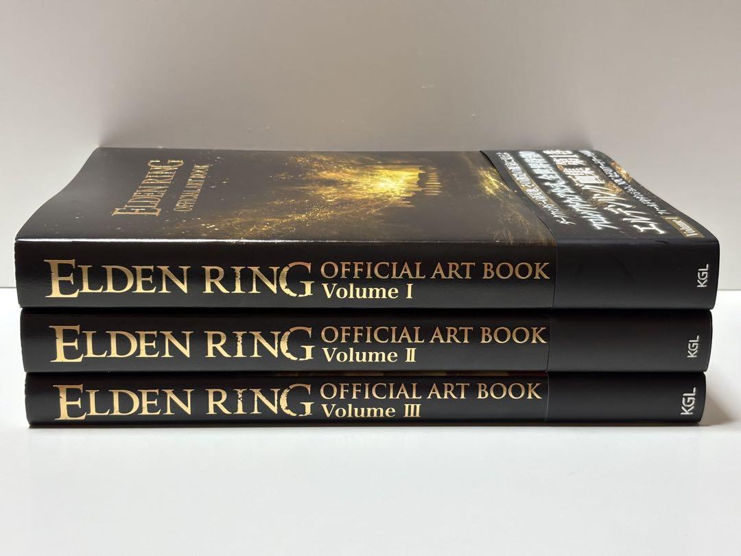 ELDEN RING OFFICIAL ART BOOK Volume I～Ⅲ