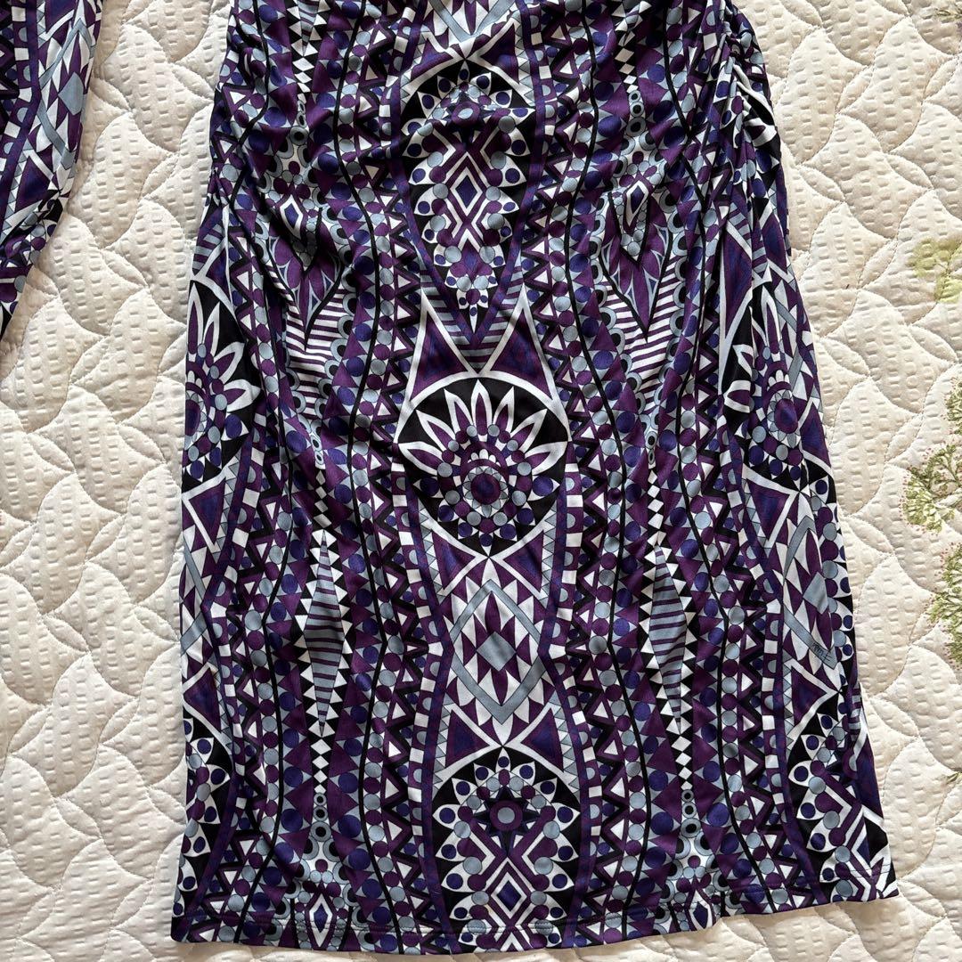 EMILIO PUCCI 幾何学模様 タイトドレス EMILIO PUCCI 幾何学模様 タイトドレス