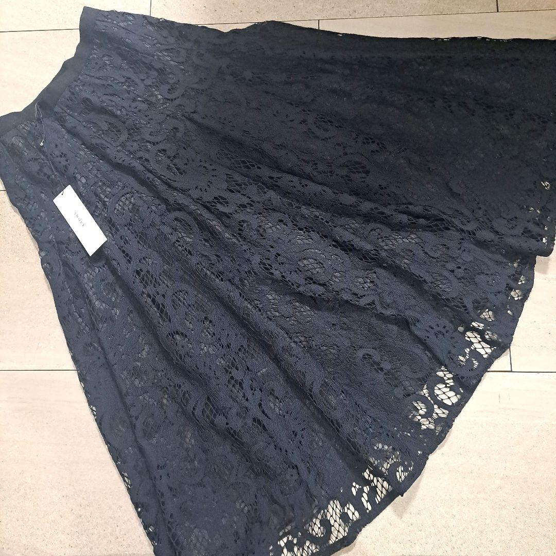 新品タグ付●アドーアADORE●フラワーラッセルレーススカート61600円