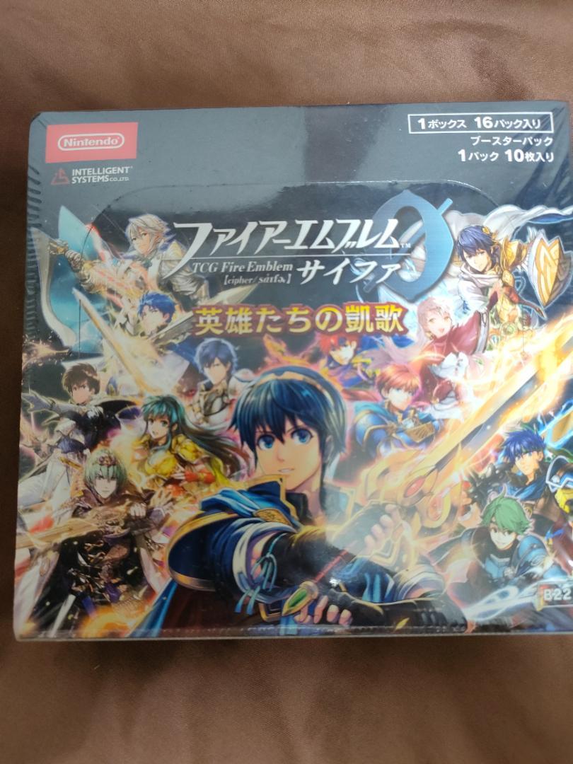 ファイアーエムブレム　サイファ 第22弾 英雄たちの凱歌 未開封パック　ボックス 新品未開封 ファイアーエムブレム サイファ 第22弾 英雄たちの