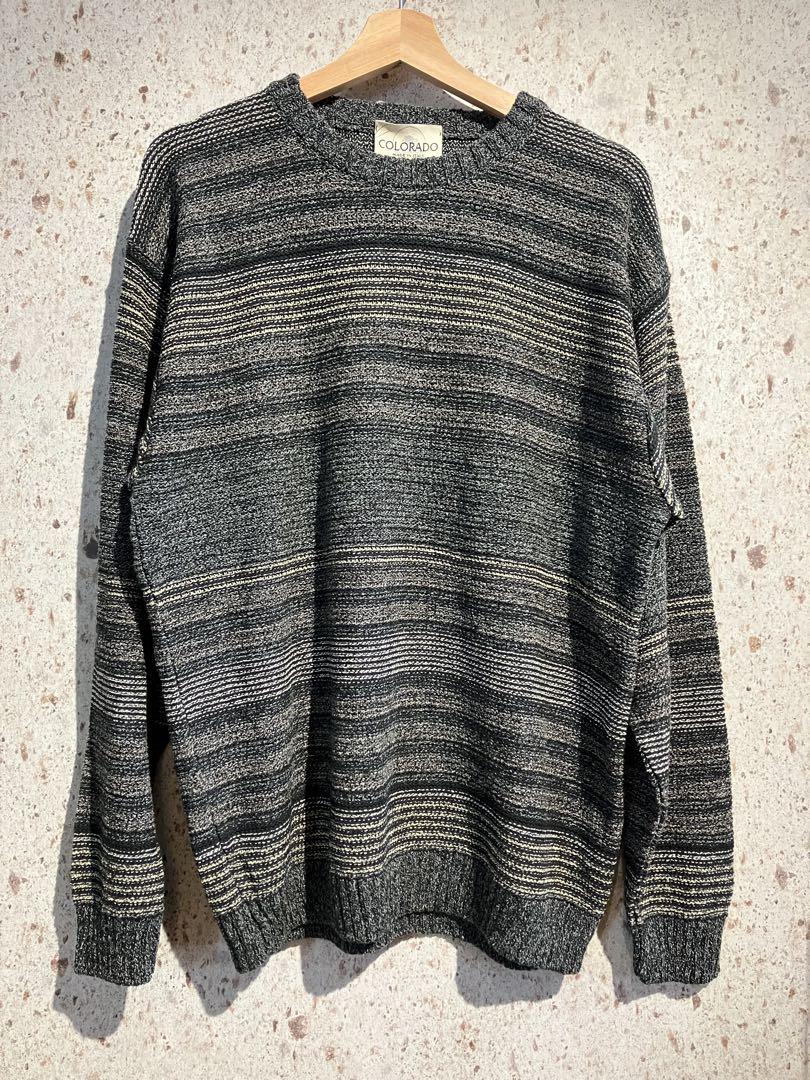 古着　90s COLORADO クルーネックニット　vintage