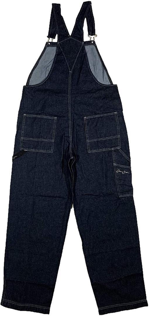 SEAN JOHN ショーンジョン デニム オーバーオール インディゴ XL 画像2