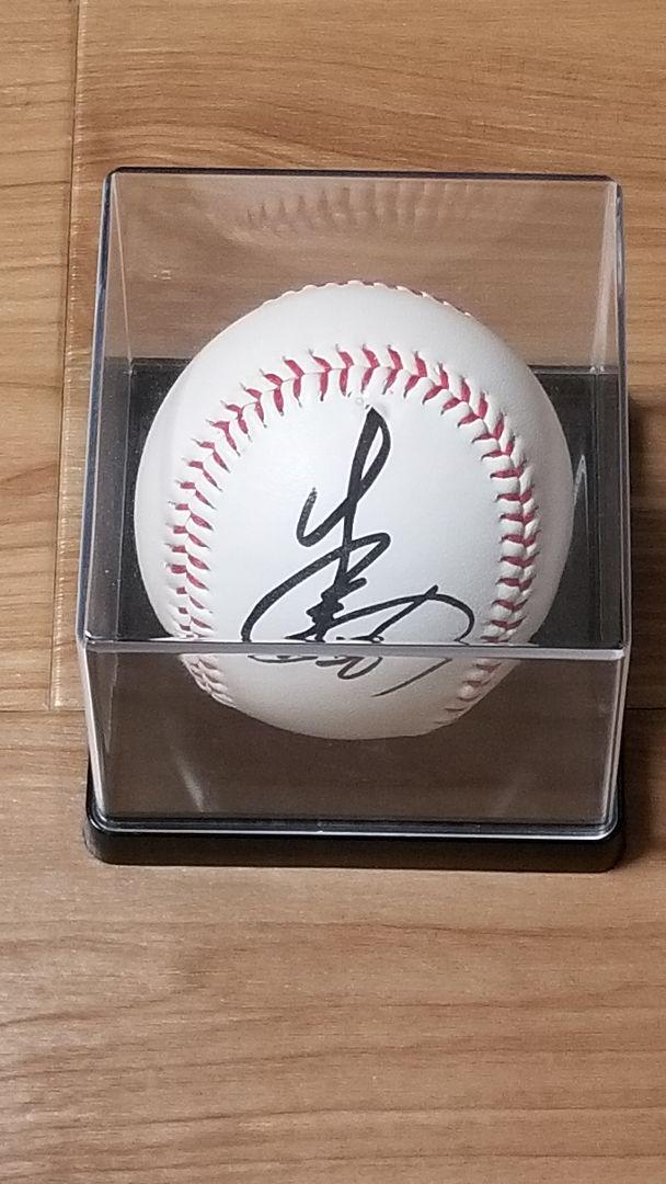 プロ野球　直筆サインボール　大津選手　ソフトバンクホークス Yahoo!オークション - 直筆サインボール 大津亮介選手 福岡