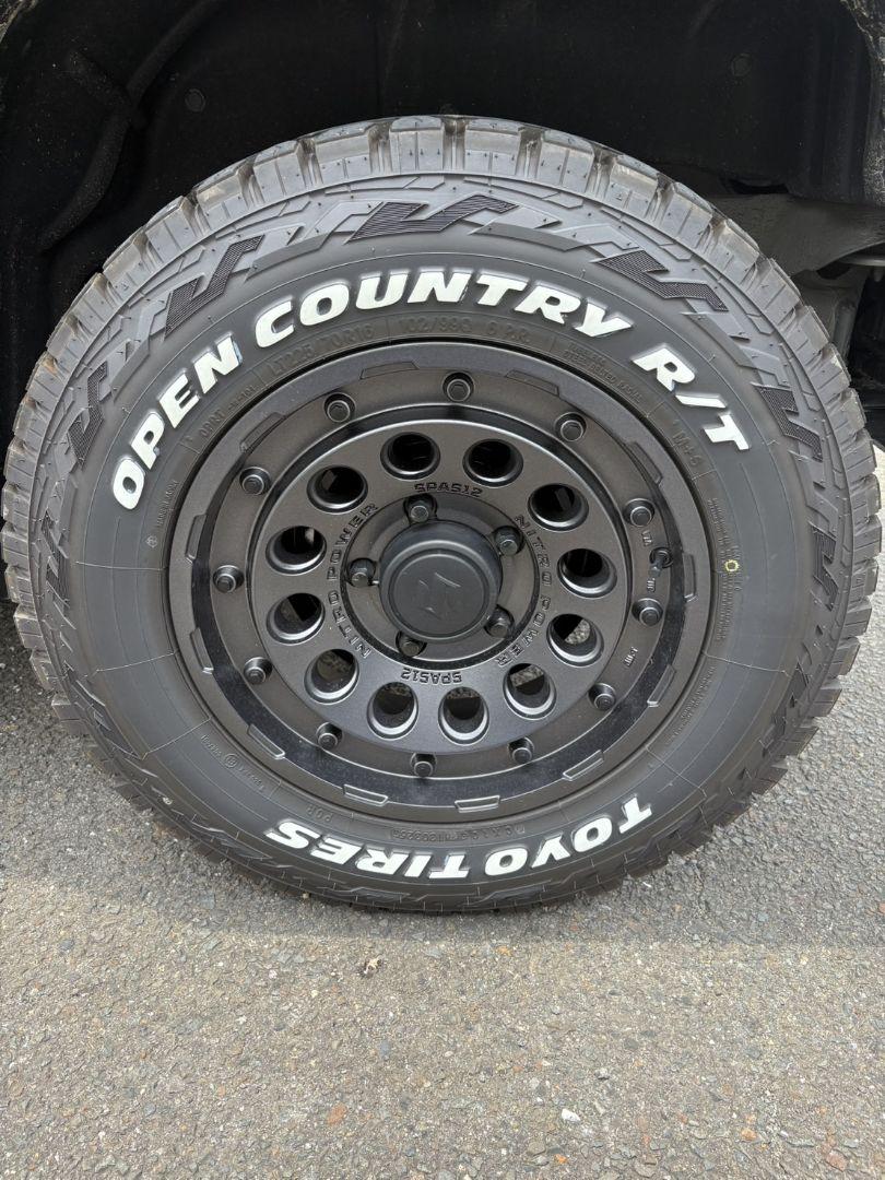 OPEN COUNTRY R/T 225/70R　ナイトロパワー　ジムニーシエラ