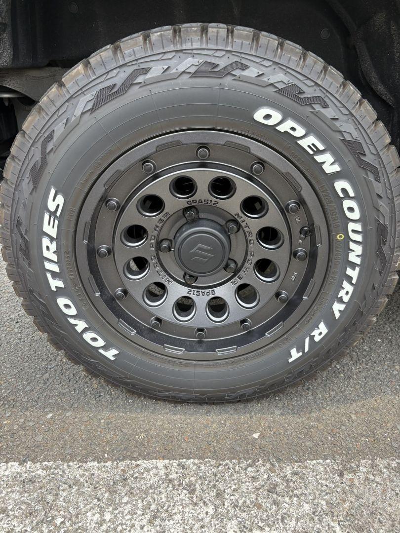 OPEN COUNTRY R/T 225/70R　ナイトロパワー　ジムニーシエラ
