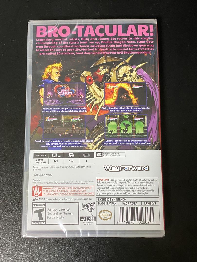 Amazon.co.jp: 双截龍 ダブルドラゴンネオン DOUBLE DRAGON NEON