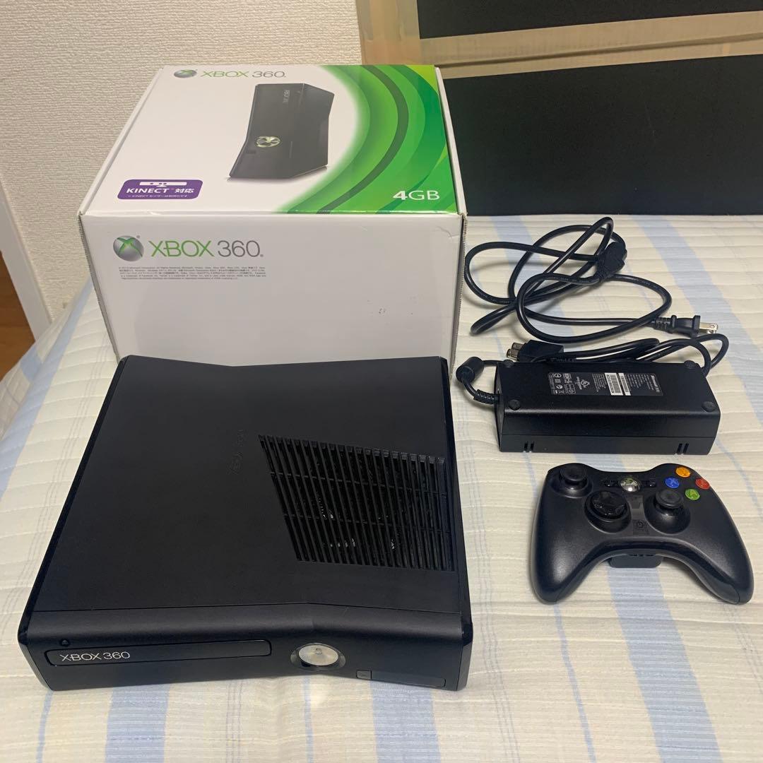 Xbox 360 本体 4GB コントローラー付きやや傷や汚れあり