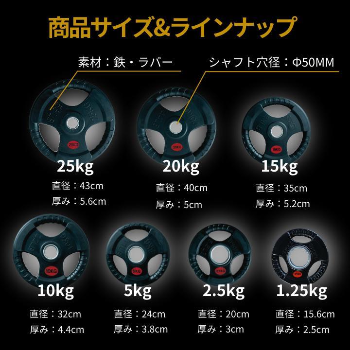 ★新品・送料無料★バーベルプレート 5kg×2枚＋2.5kg×2枚 計15kg