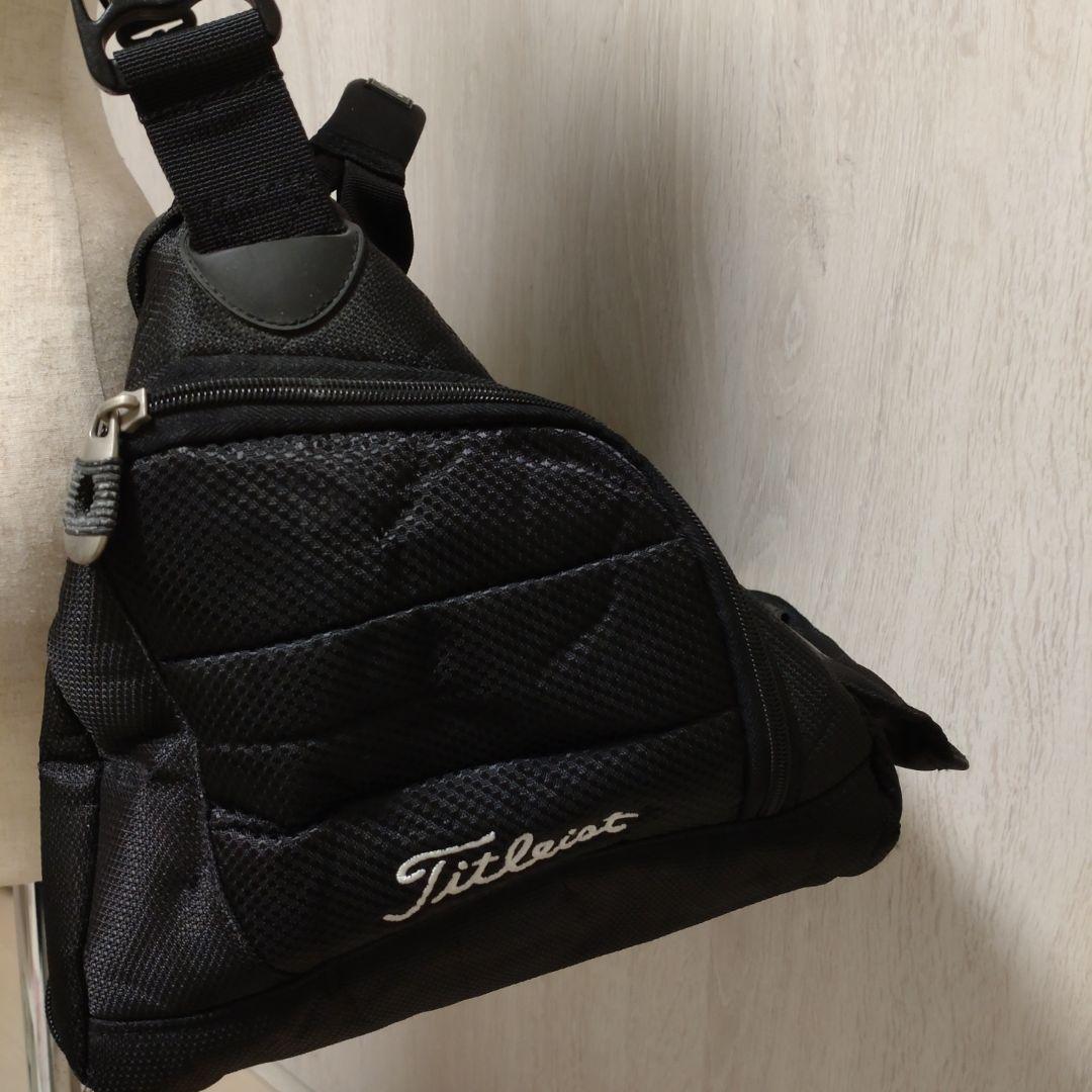 美品　Titleist タイトリスト　ブラック ゴルフバッグ　ボストンバッグ