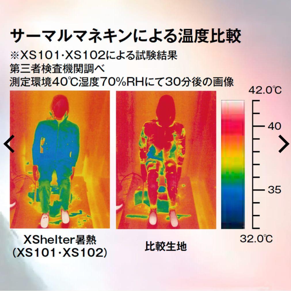 WORKMAN X Shelter エックスシェルター 暑熱フーディー L