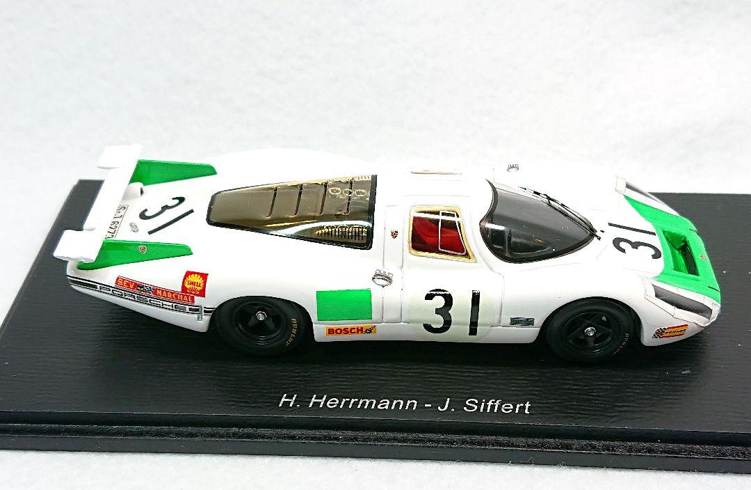 スパーク 1/43 ポルシェ 908 #31 P.P LM1968 - メルカリ