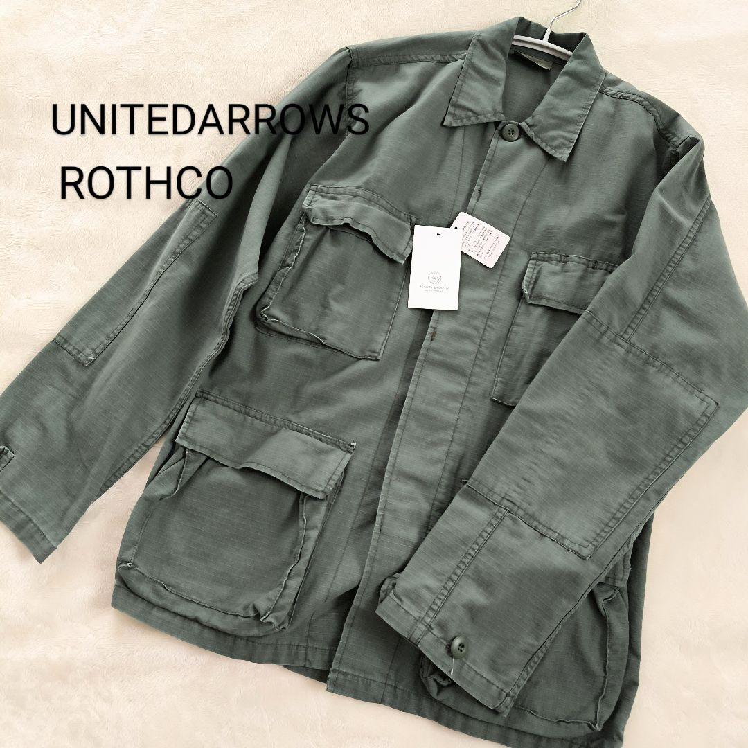 【ROTHCO 】ミリタリー シャツ ジャケット カーキ オリーブ 新品