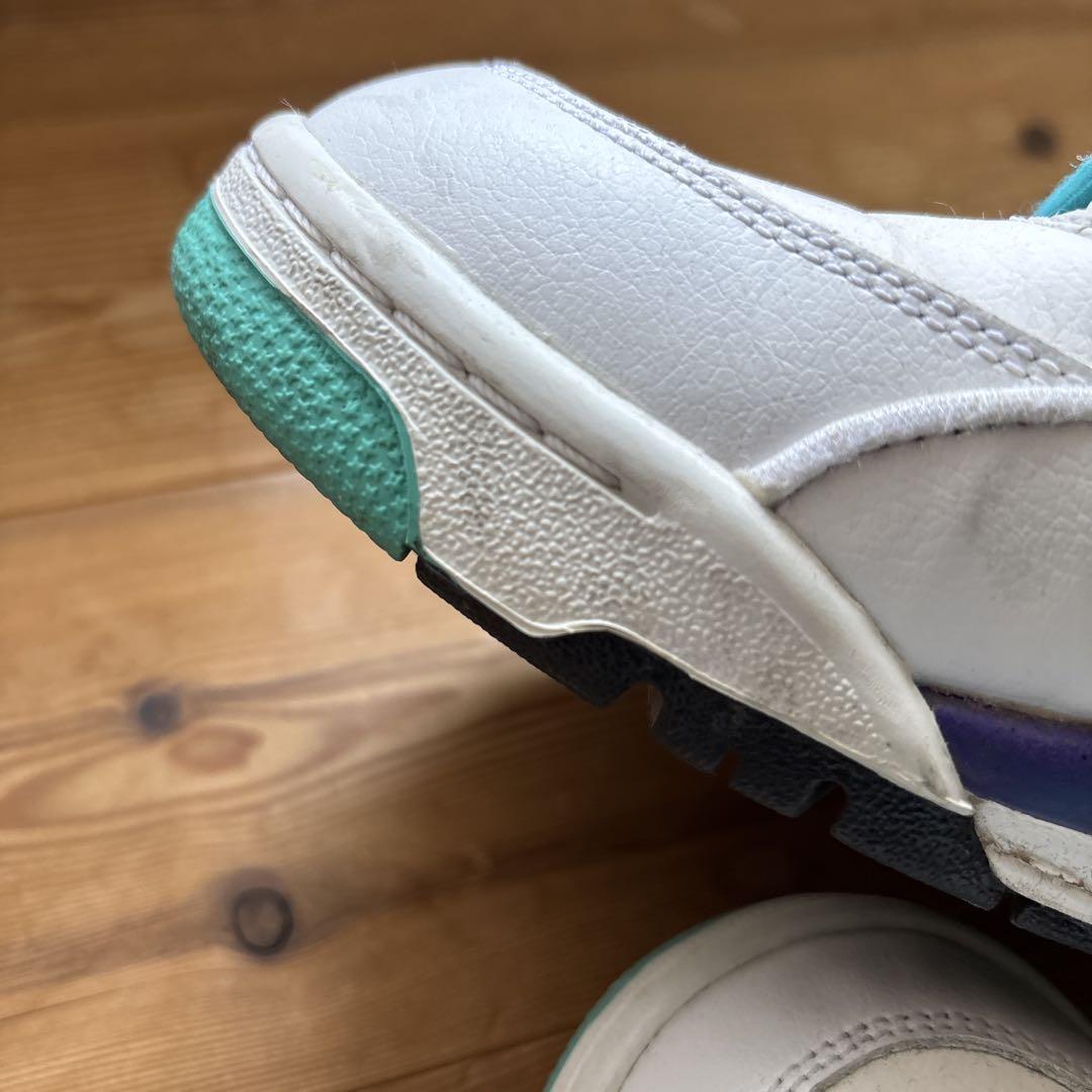 NIKE AIR FLIGHT シューズ ホワイト/ターコイズ