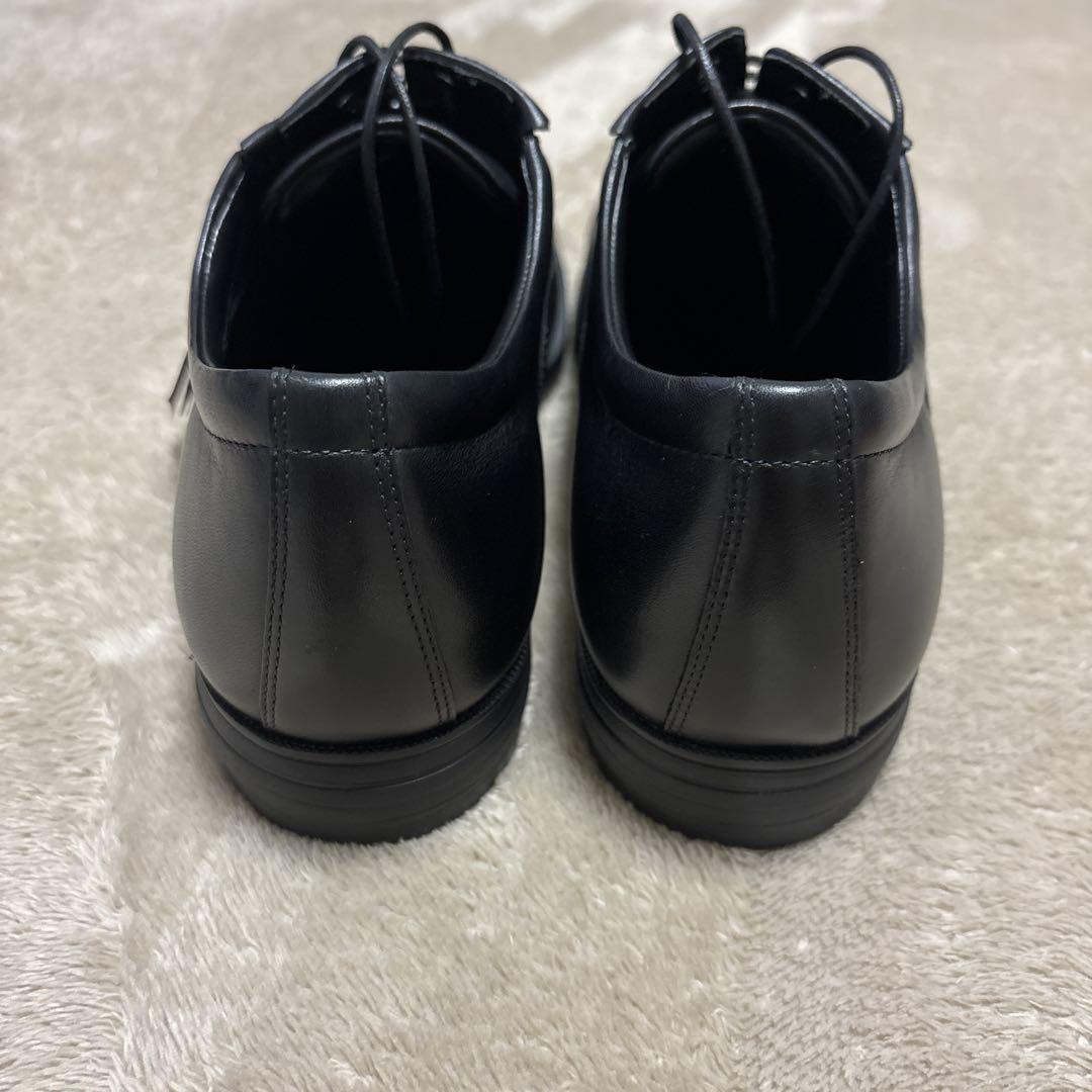 新品未使用　ビジネスシューズ 革靴　ゴアテックス　防水　25㎝　4E