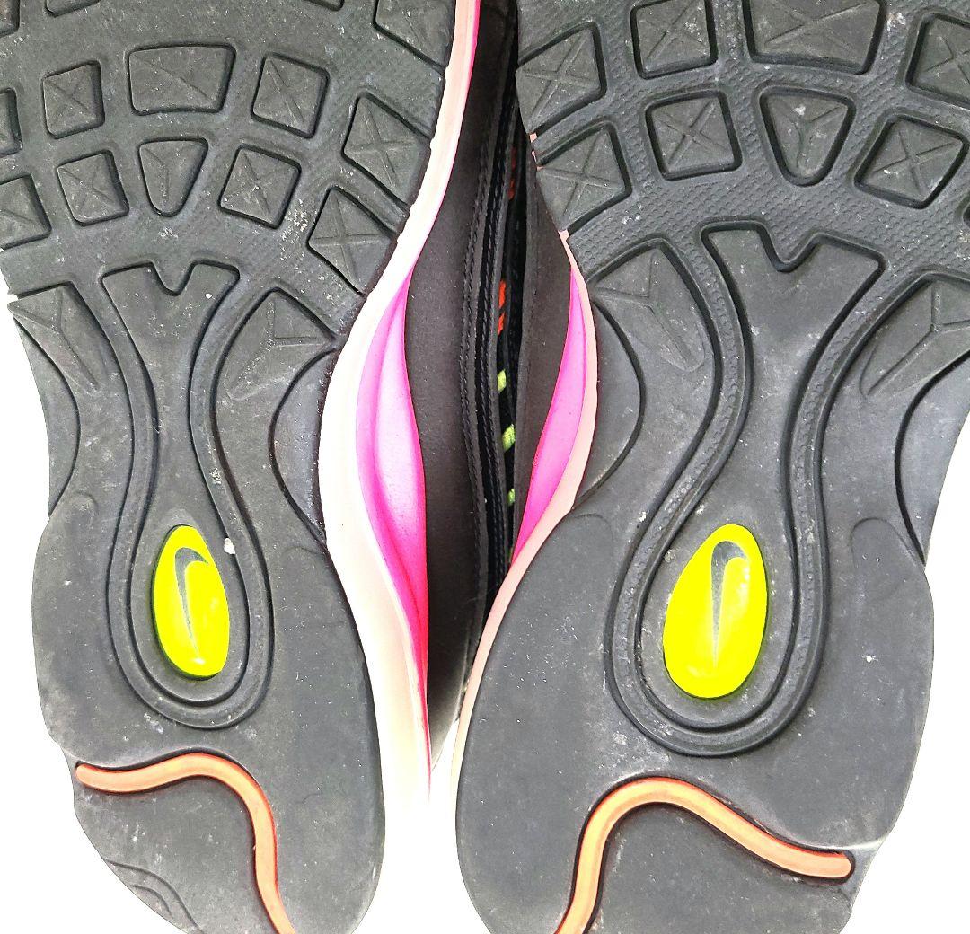NIKE　ナイキ　27.0 AIRMAX98NEON レースアップスニーカー