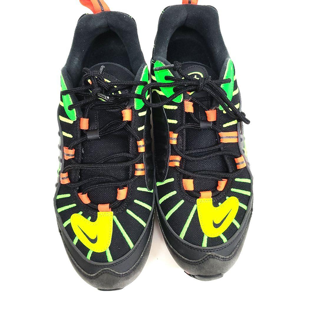 NIKE　ナイキ　27.0 AIRMAX98NEON レースアップスニーカー