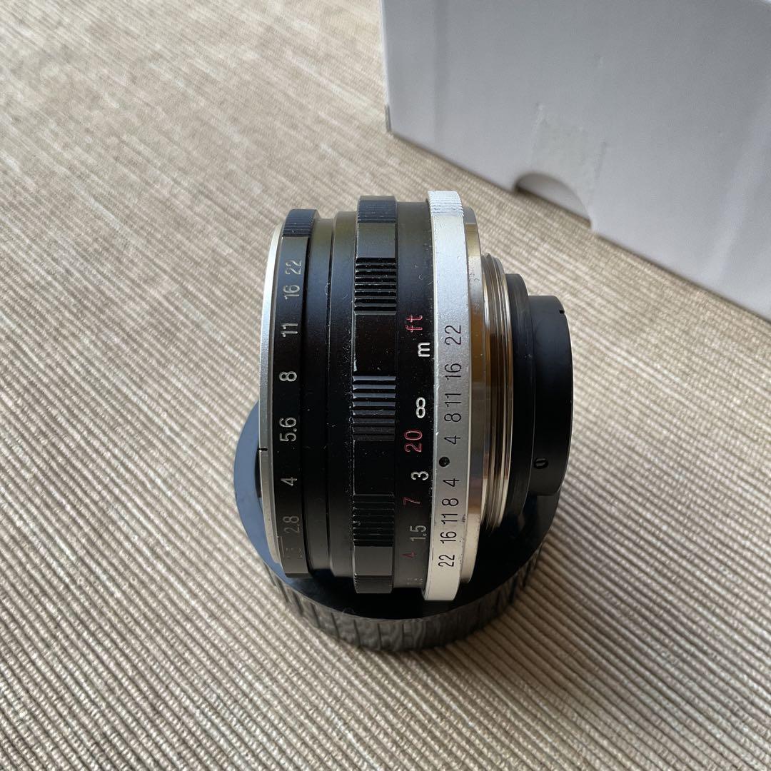 フォクトレンダーcolor-skopar 35mm F2.5 Lマウントレンズ