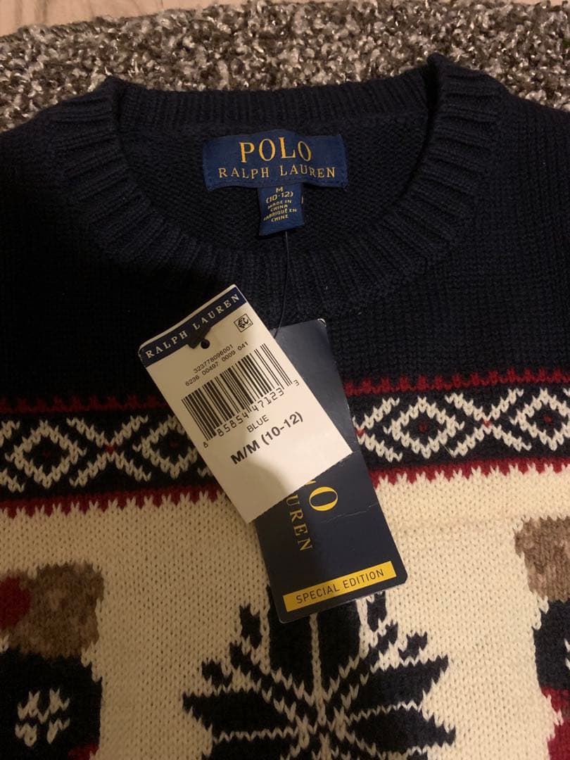 【新品タグ付き】ポロベア セーター レディースもOK 【新品タグ付き】ポロベア セーター レディースもOK