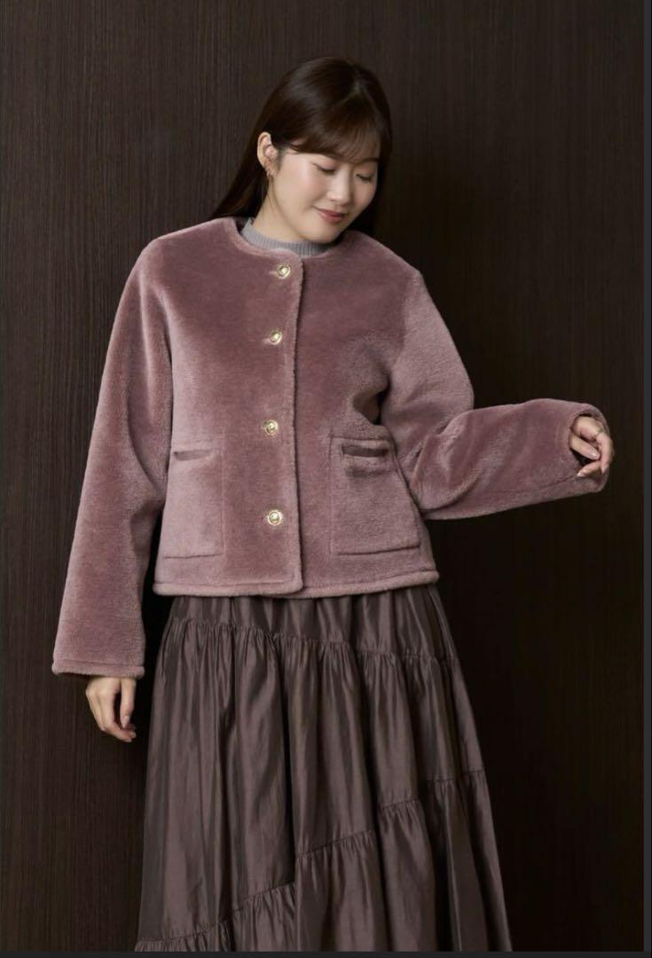 ジャケット・アウター Lausanne Wool Short Coat Herlipto S her lip to Lausanne Wool Short Coat